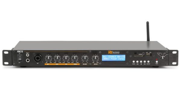 Power Dynamics PDC75 Reproductor Multimedia Rack 19" 1U MP3/USB/SD 172827