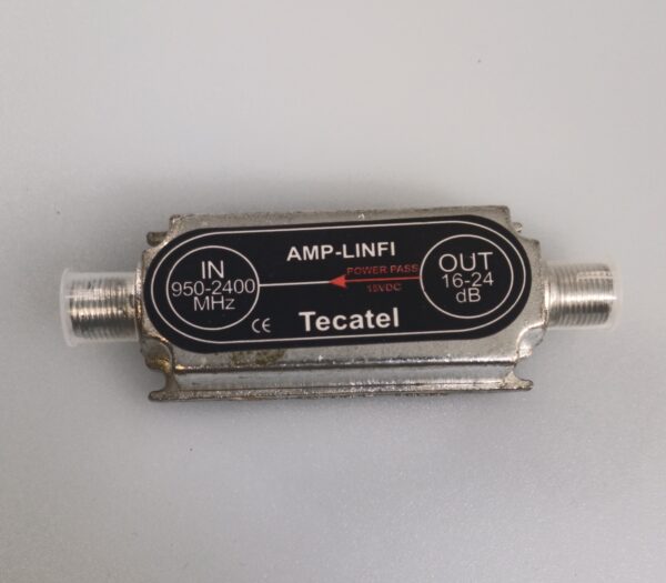 Amplificador FI Tecatel 35 dB, 13/18V, 0-22kHz, LTE