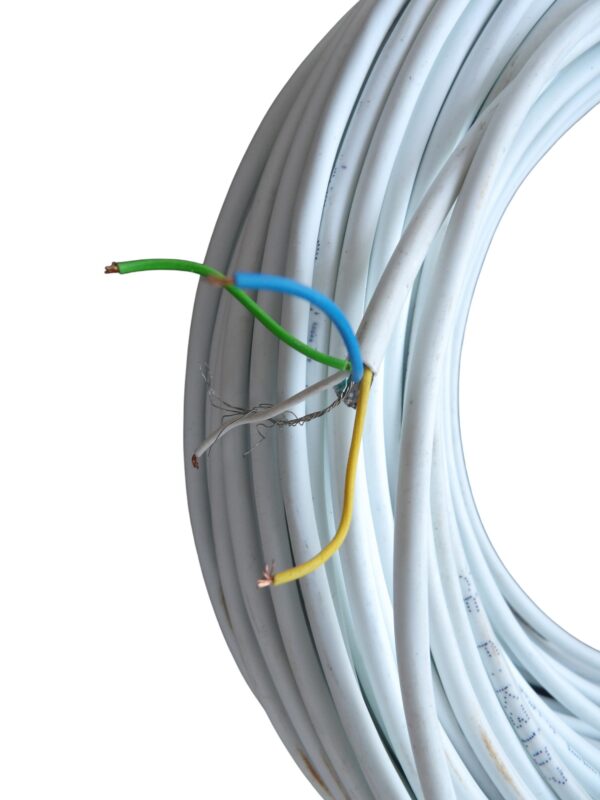 cable manguera 4x0.22 funda blanca