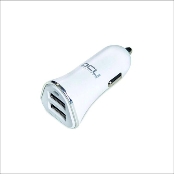 Cargador USB MECHERO Coche 12/24Vdc Salidas 2x5Vdc 3,1A  DCU