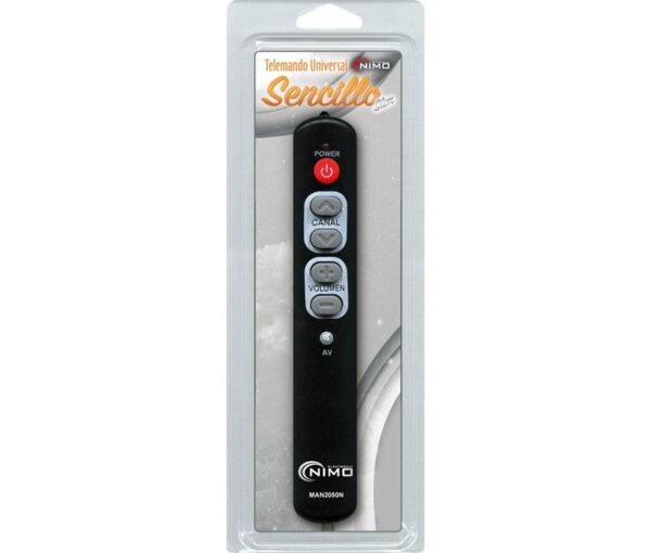 Mando TV LCD, LED, Sencillo programable Boton a Boton MAN2050N