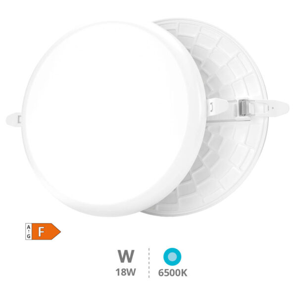 Downlight empotramiento regulable 18W 6500K