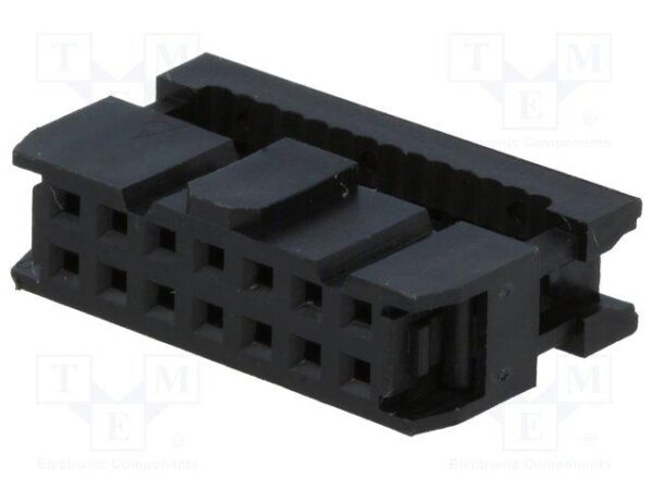 Conector Cable Plano Hembra 14Pin 2 Filas