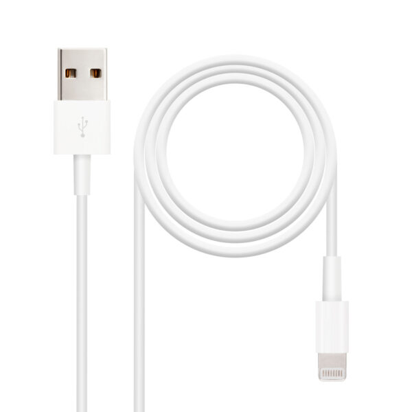 Cable LIGHTNING a USB 2.0 1m NANOCABLE