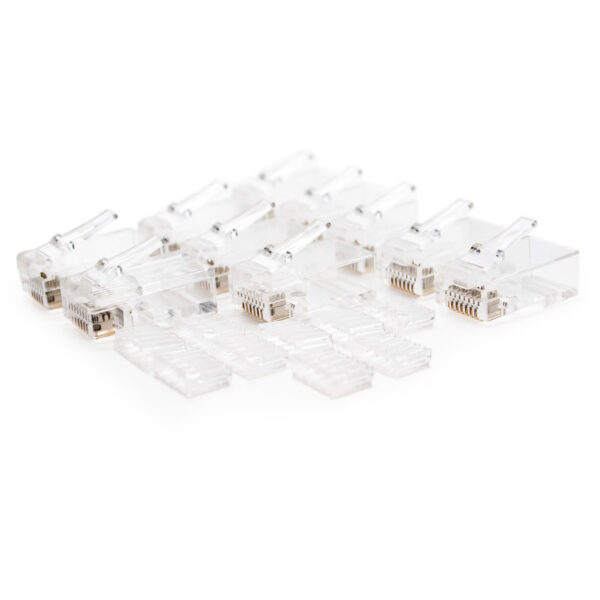 Conector RJ45 UTP Cat6 con GUIA NANOCABLE - Imagen 2