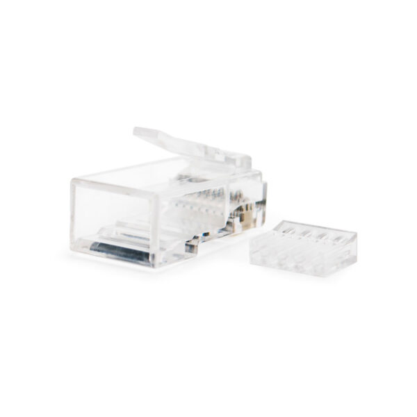 Conector RJ45 UTP Cat6 con GUIA NANOCABLE - Imagen 3