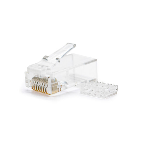 Conector RJ45 UTP Cat6 con GUIA NANOCABLE