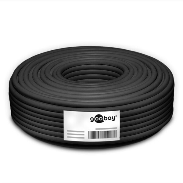 Cable RG58 CCA NEGRO (100m), precio el metroi - Imagen 2