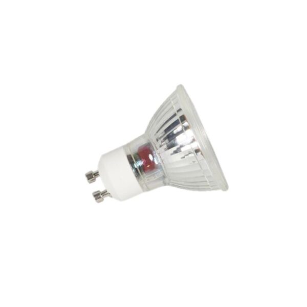 Lámpara LED GU10 COB Cristal 220V 5W ww calid