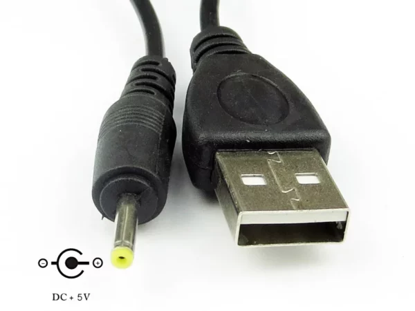 Cable usb alimentación pequeña tipo h 5V