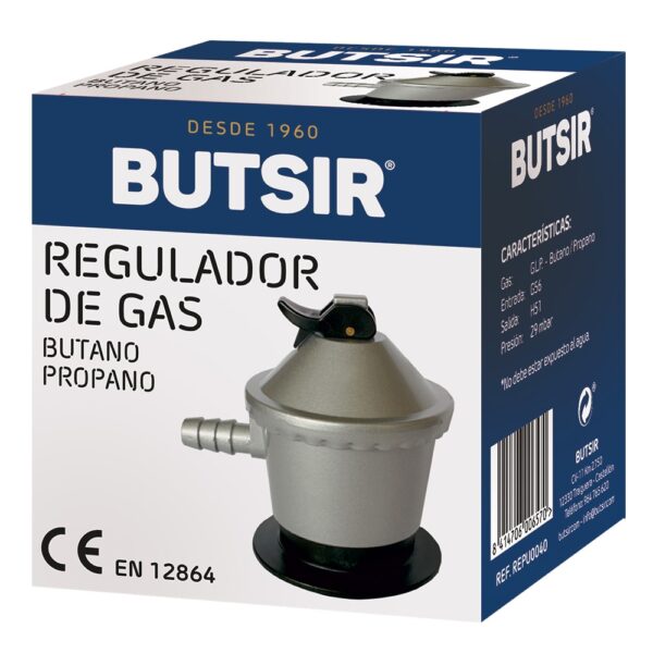 Regulador de presion 29mbar B/P en caja