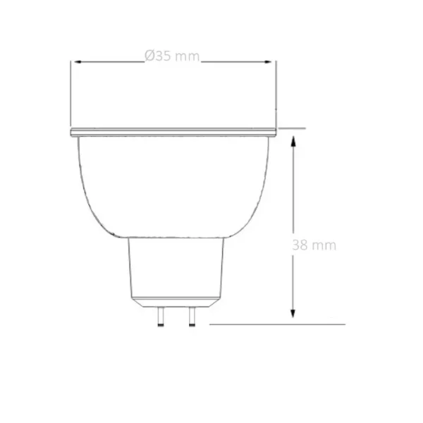 Lampara Led MR11 3W 12V