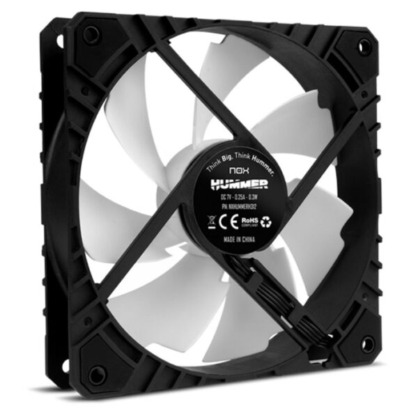 Ventilador Hummer H-FAN PRO 120 mm PWM NOX - Imagen 2