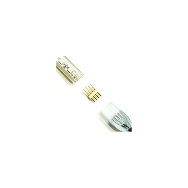 Conector 4 pin tira led RGB 220V SMD5050 - Imagen 4