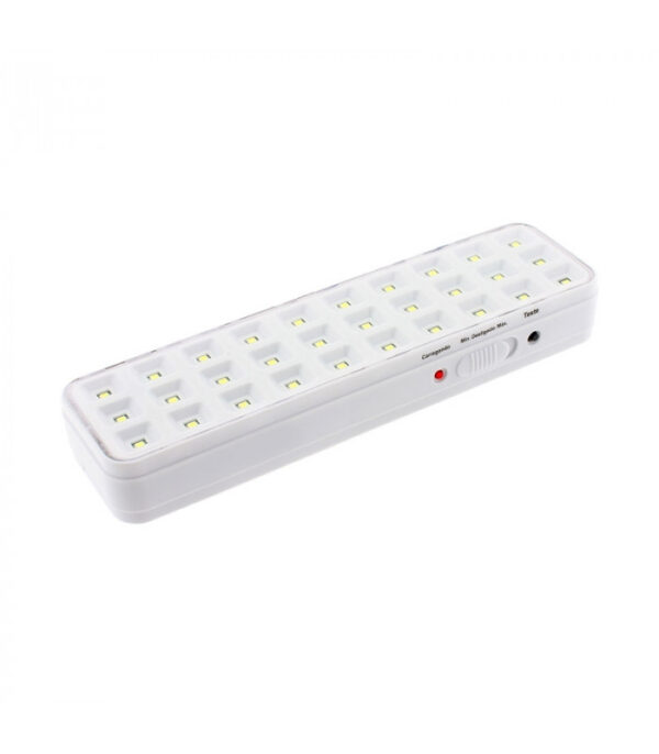 LUZ DE EMERGENCIA 3W 160LM LED RECTANGULAR