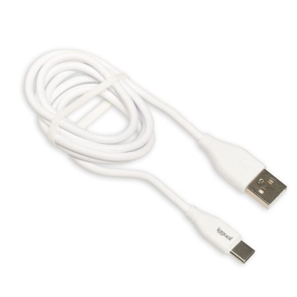 Cable USB-A-USB-C 100 cm blanco Q3.0 3A