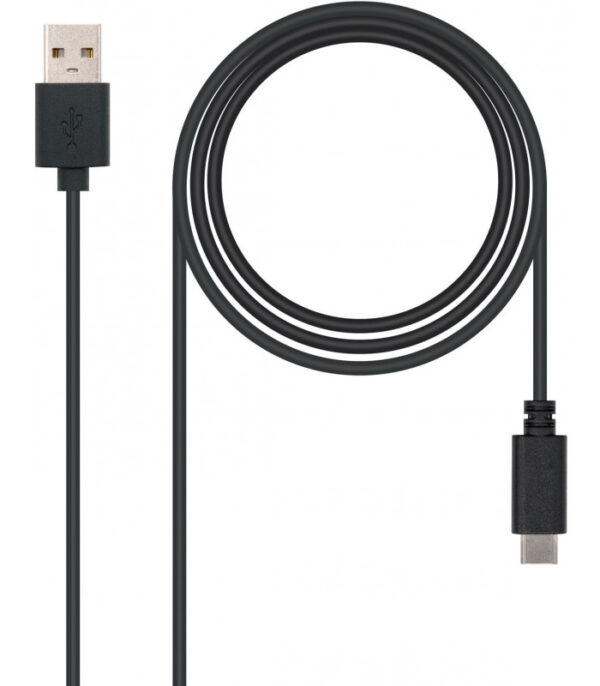 Cable USB 2.0 A a USB-C 1m NANOCABLE