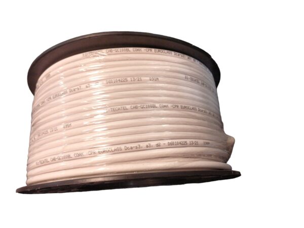 Cable coaxial GC 100 6,8mm blanco LSZH UV. Por metro - Imagen 2