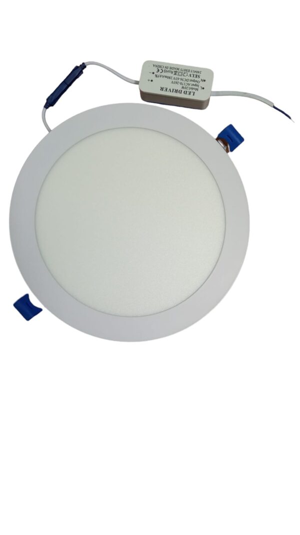 Placa downlight led 20W blanca fría 22mm 6000k 2000Lm, 3 años garantía