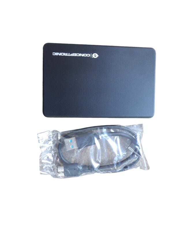 CAJA EXTERNA CONCEPTRONIC 2.5 USB 3.0 COMPATIBLE hddS/ssdS