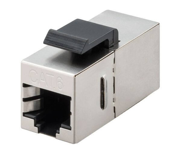 Adaptador Keystone RJ45 Cat.6 FTP hembra-hembra