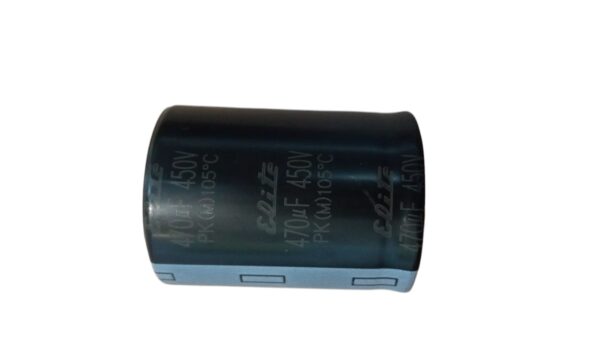 Condensador Electrolitico 470uF 450Vdc 105ºC 35x45mm 2pin