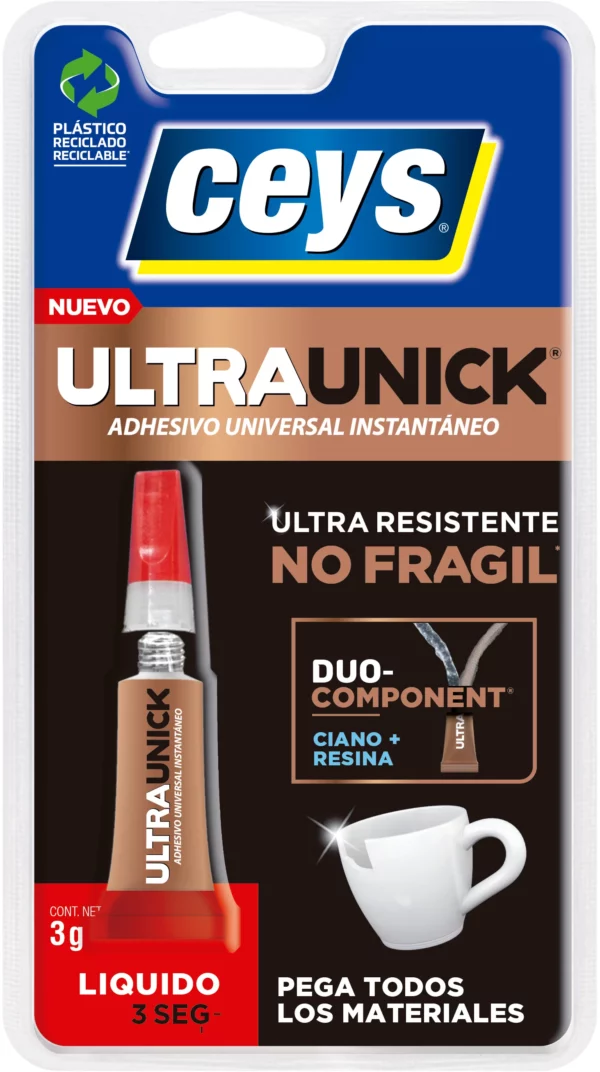 Pegamento instantáneo ultraunick líquido