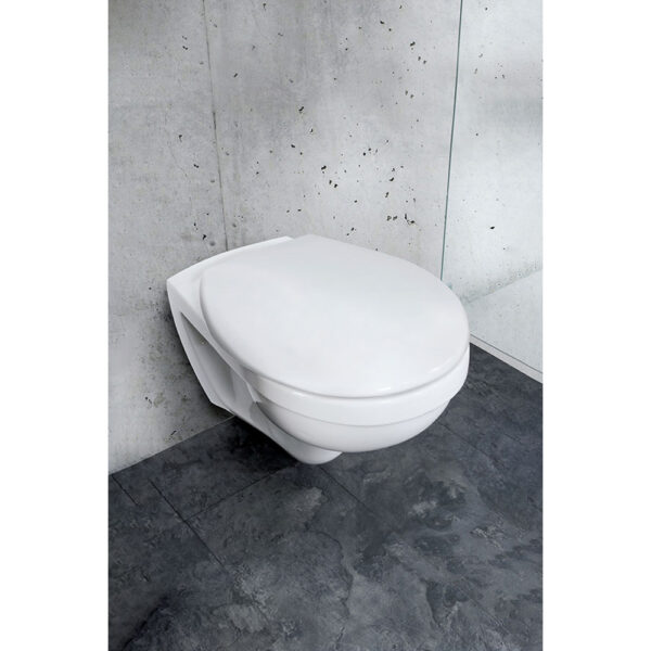 TAPA DE WC VORNO NEO, BLANCO 37x46cm 24571100 WENKO - Imagen 3