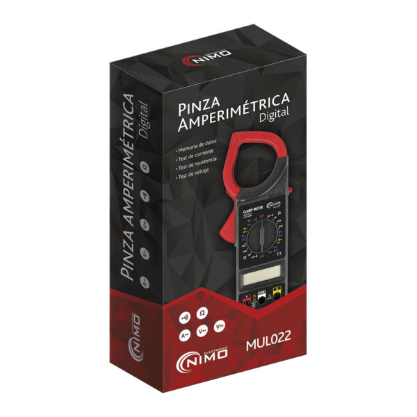 PINZA AMPERIMÉTRICA MULTIFUNCIÓN 1000A CA MUL022 NIMO - Imagen 3