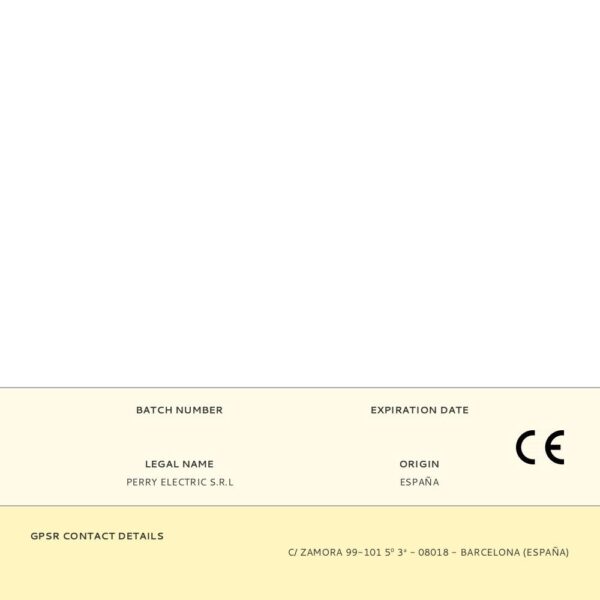 CRONOTERMOSTATO WIFI A 230V BLANCO 1TX CR029WIFI PERRY - Imagen 3