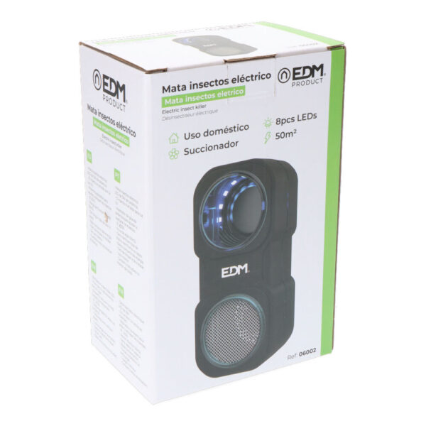 MINI ATRAPA INSECTOS LED 50m² EDM - Imagen 5