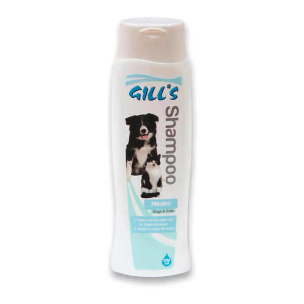 CHAMPU PARA MASCOTAS GILL'S NEUTRO 200ml