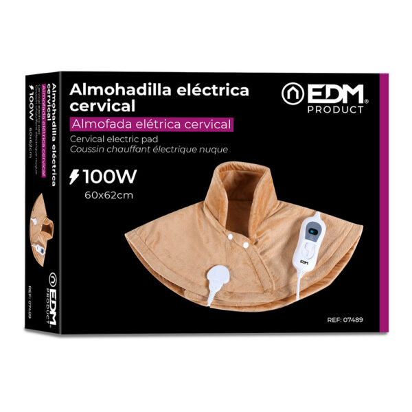 ALMOHADILLA ELECTRICA - NUCA-CERVICAL - 100W - EDM - Imagen 2