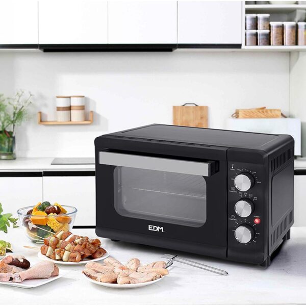 HORNO SOBREMESA ELECTRICO 23 LITROS 1.380W EDM - Imagen 5