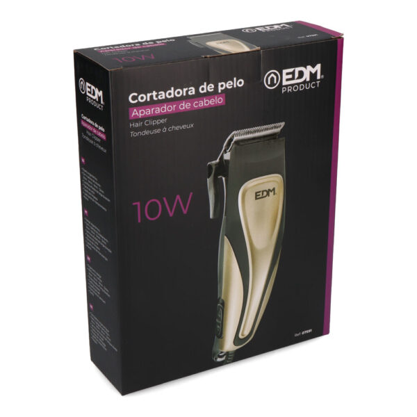 MAQUINA CORTA CABELLOS 10W  EDM - Imagen 2