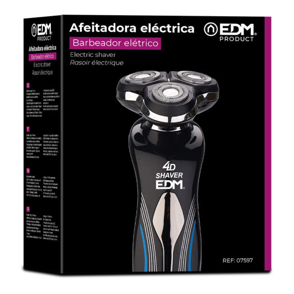 AFEITADORA ELECTRICA RECARGABLE  EDM - Imagen 2