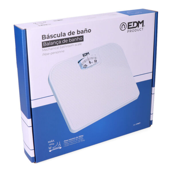 BASCULA DE BAÑO MECANICA MAX. 130kg EDM - Imagen 5