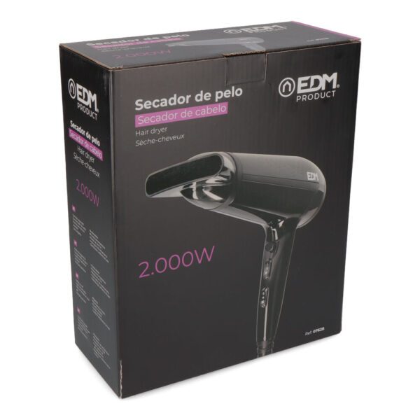 SECADOR DE CABELLO DE 2000W EDM - Imagen 2