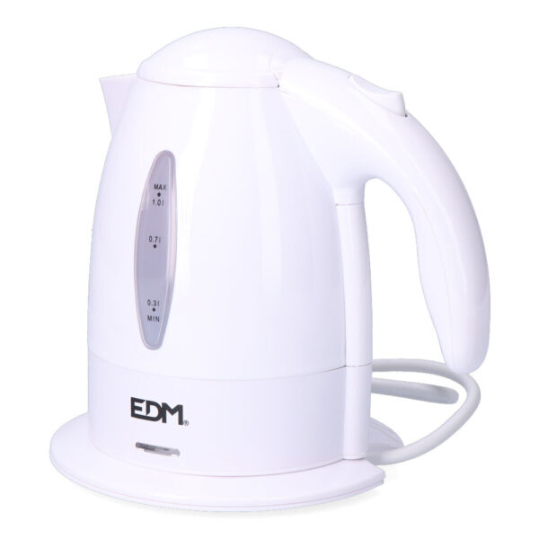 HERVIDOR DE AGUA ELECTRICO "KETTLE" 2200W 1L  EDM - Imagen 2