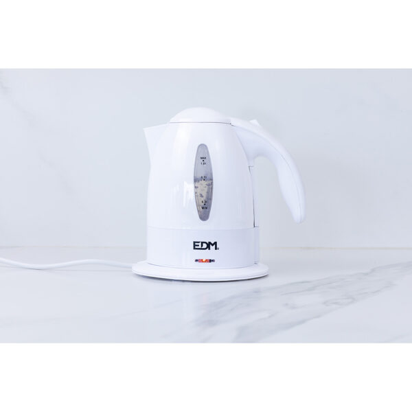 HERVIDOR DE AGUA ELECTRICO "KETTLE" 2200W 1L  EDM - Imagen 7