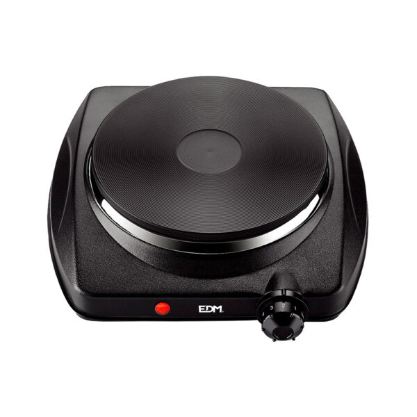 COCINA ELECTRICA NEGRA 1400W 1 FUEGO CE/A13  EDM