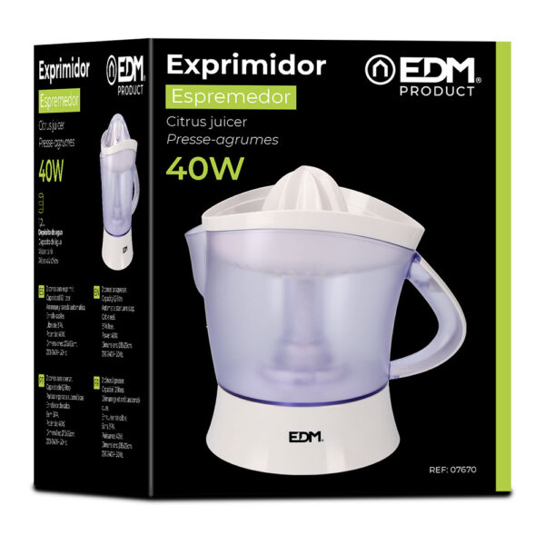 EXPRIMIDOR 40W 1,2L  EDM - Imagen 2