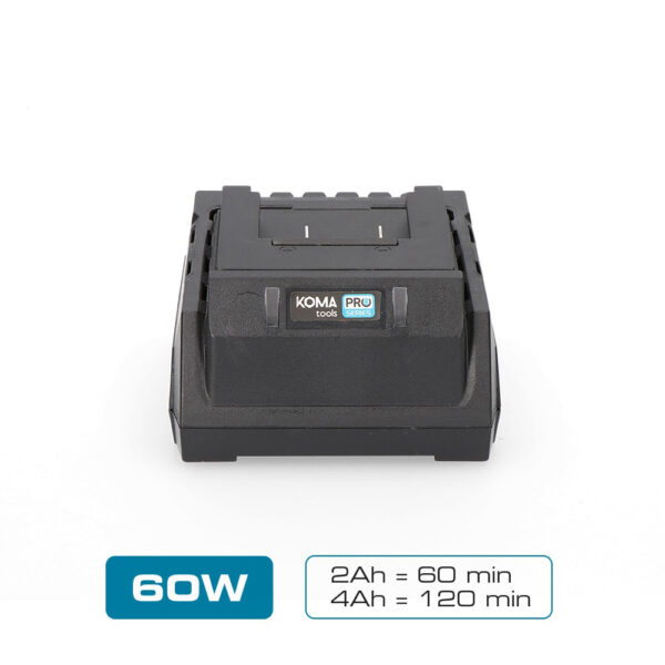 CARGADOR DE BATERIA 60W KOMA TOOLS - Imagen 2