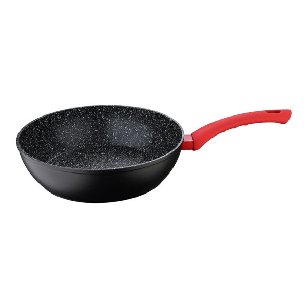 WOK 28 cm ALUMINIO FORJADO IND TOLEDO SG-6252 SAN IGNACIO - Imagen 2