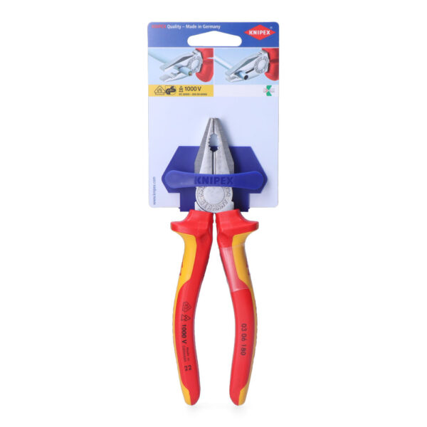 ALICATES UNIVERSALES 180x65x20mm 0306180SB KNIPEX - Imagen 8