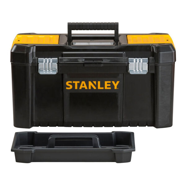 CAJA DE HERRAMIENTAS DE PLÁSTICO 19"/48cm CON CIERRES DE METAL STST1-75521 STANLEY - Imagen 2