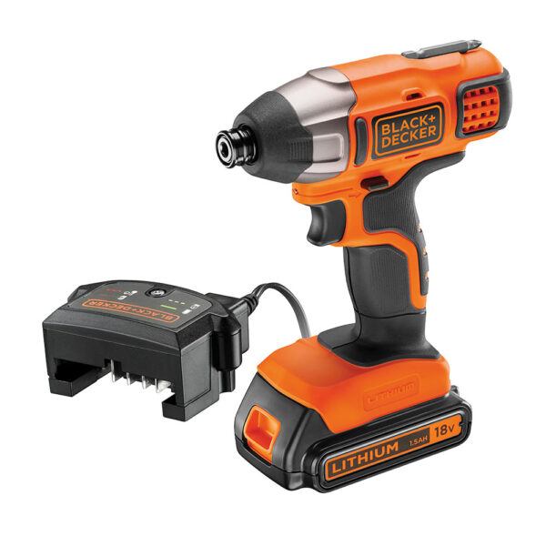 ATORNILLADOR DE IMPACTO 18V 1/4" BDCIM18D1A-QW BLACK & DECKER