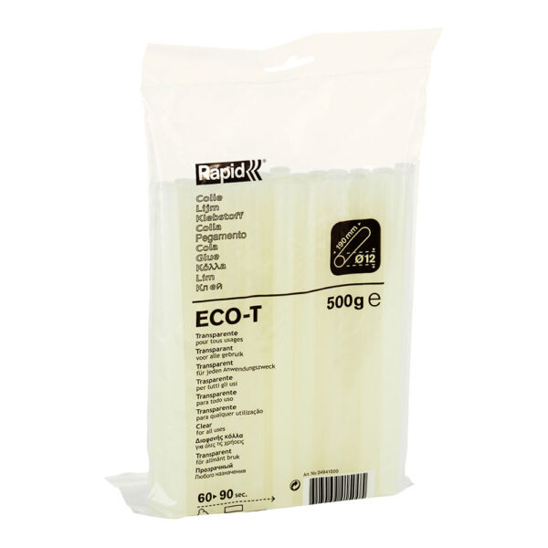 COLA 500g ECO T Ø12x190mm TRANSPARENTE 24941500 RAPID - Imagen 2