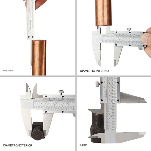 CALIBRE VERNIER DE 150mm. WORKPRO - Imagen 6