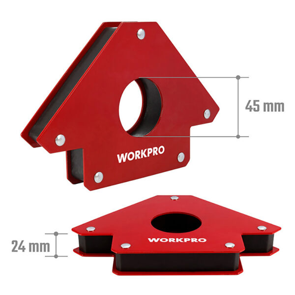 ESCUADRA MAGNÉTICA DE SOLDADURA 125 mm - Imagen 4